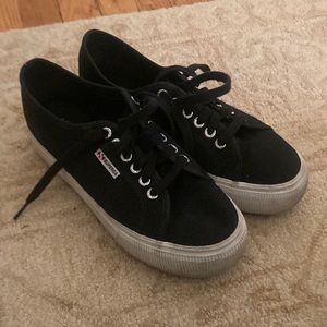 2790 Black Platform Sneaker